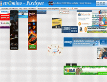 Tablet Screenshot of pixel-werbung.stromino.de
